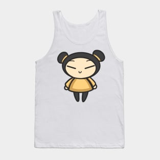 Cream Pucca Tank Top